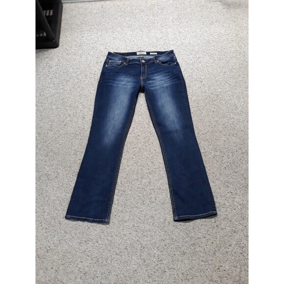 36L Buckle Daytrip high-rise Virgo Bootcut Dark Wash - Picture 1 of 5